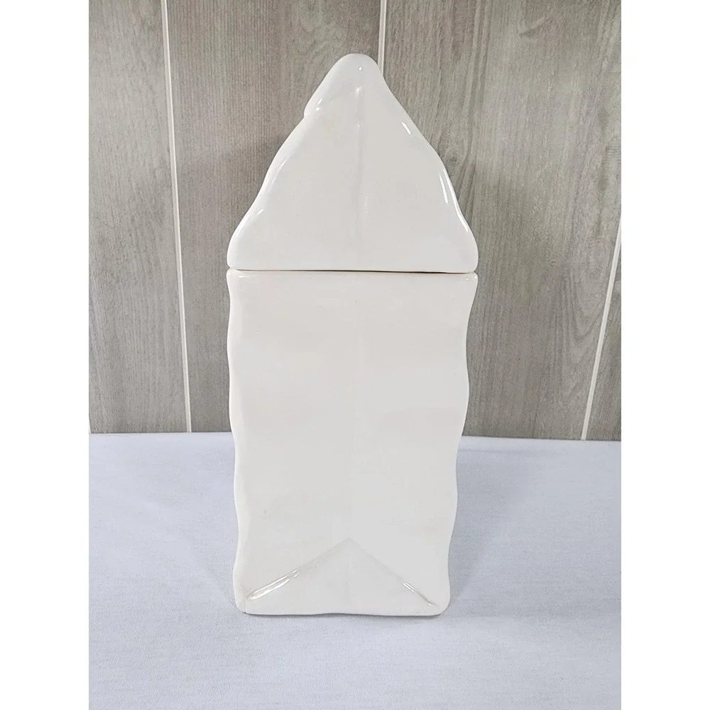 Vintage 1988 Pillsbury Flour Canister Recipe Bag Cookie Jar w/ 1971 Doughboy Set